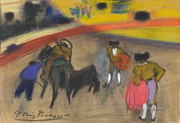 Pablo Picasso Painting - El picador corrida de toros Cubismo Pablo Picasso Cubismo Pablo Picasso